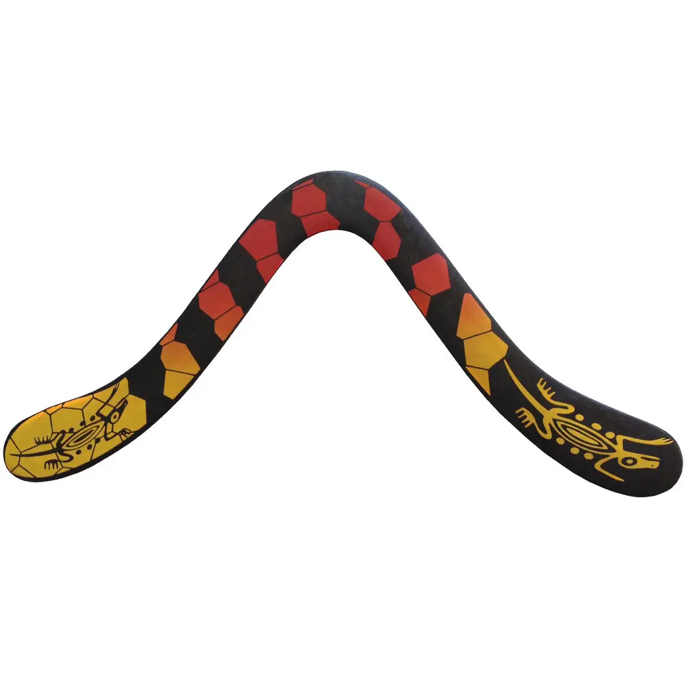 Lmifox Unisex Schwarz Rechtsdreher Boomerang Streamer