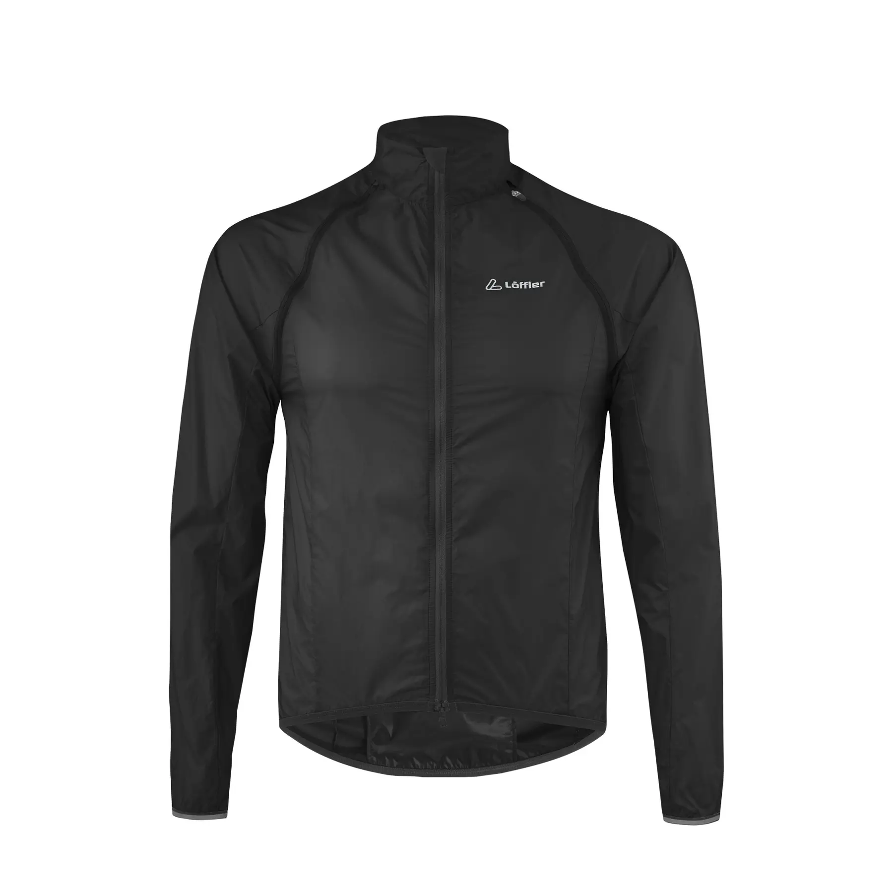 Damesjack met oversized rits Löffler Windshell