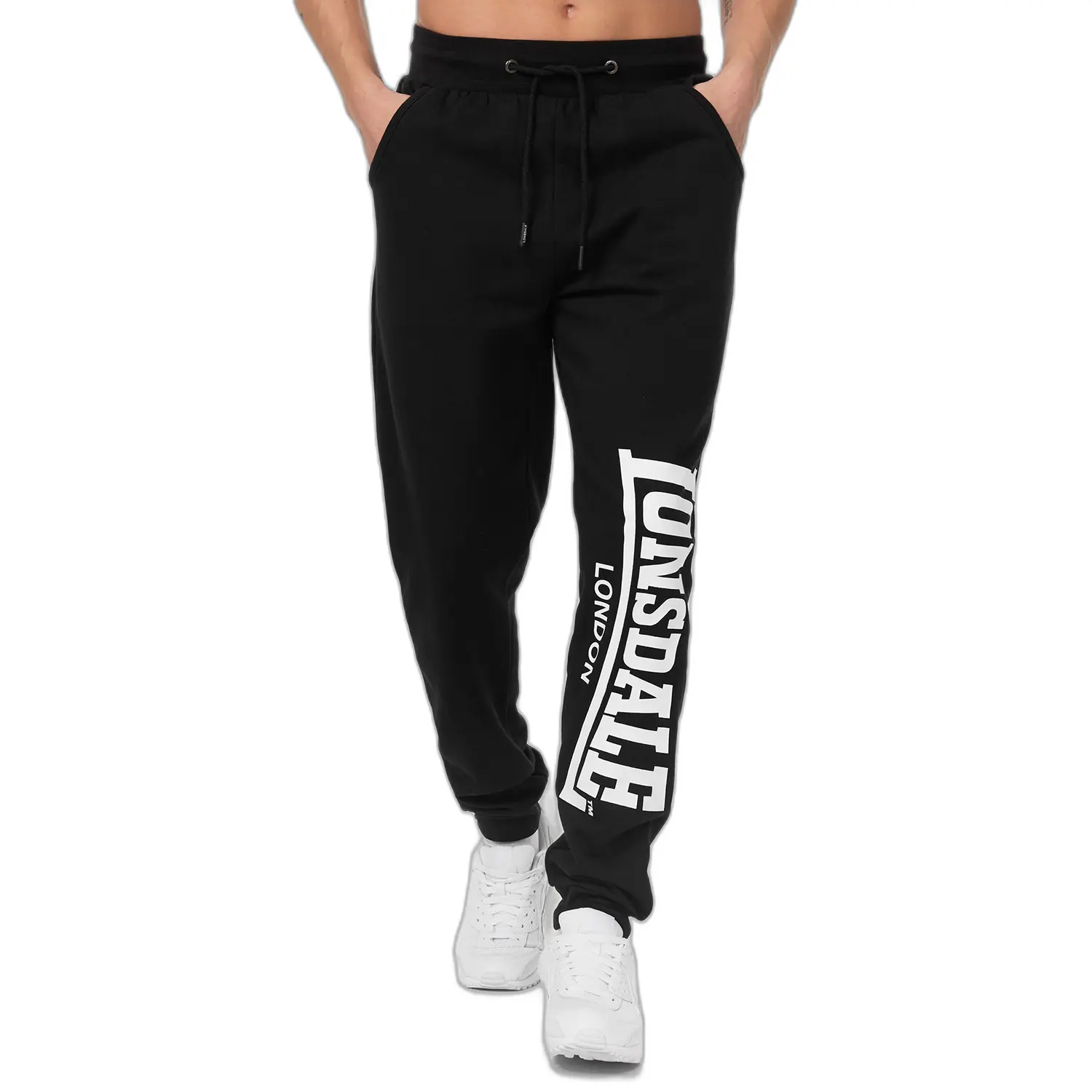 Pantaloni da jogging con grande logo Lonsdale