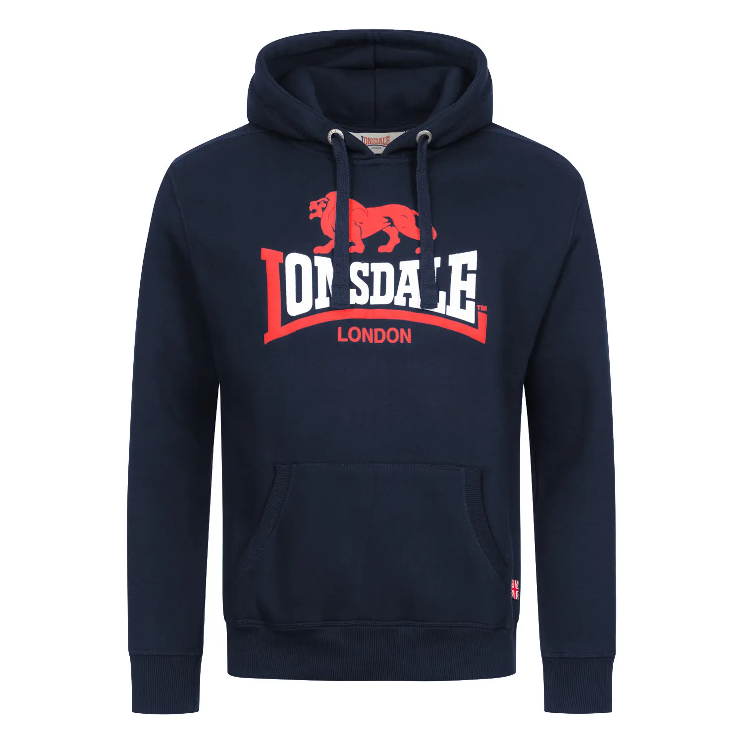 Felpa con cappuccio Lonsdale Thurning