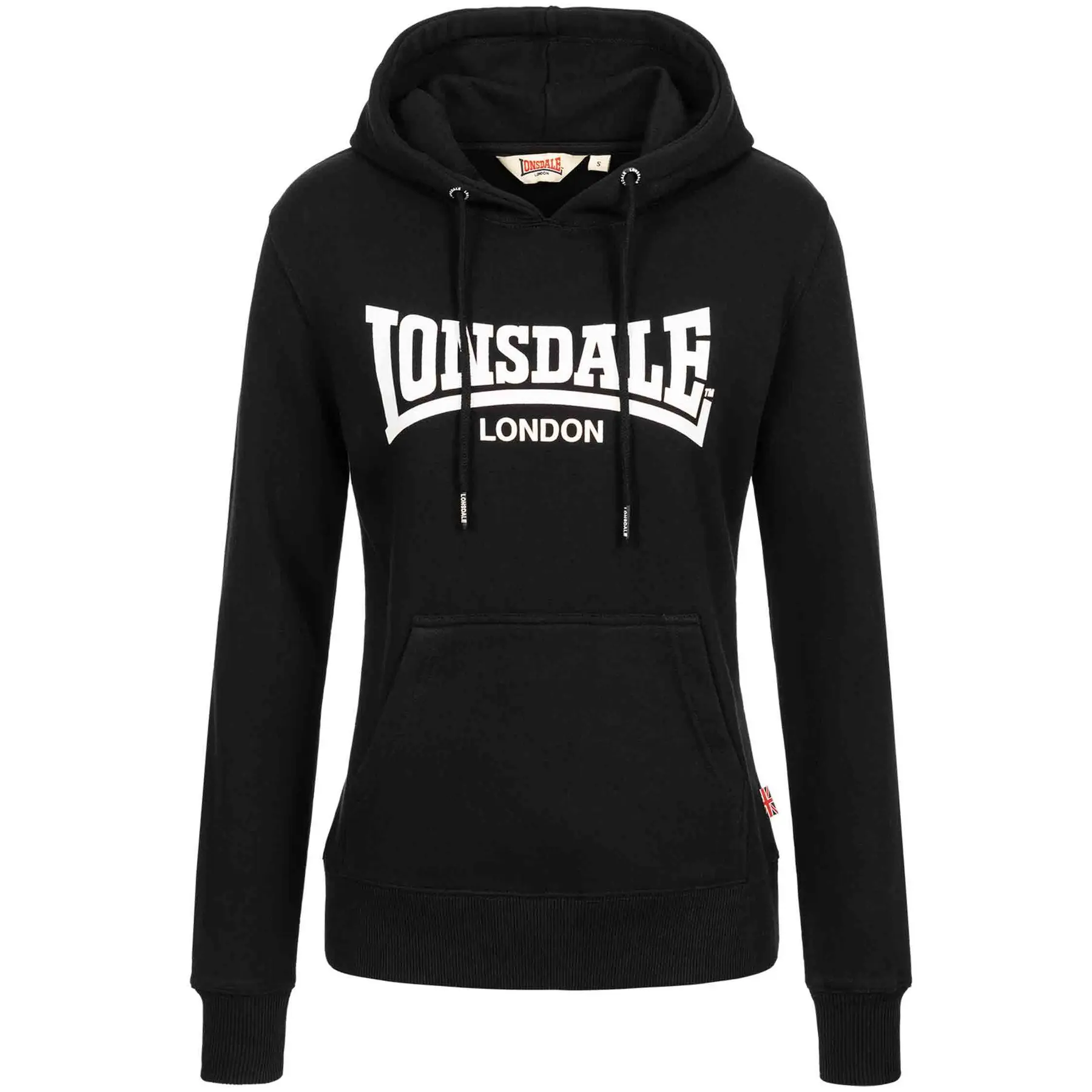 Felpa da donna con cappuccio Lonsdale Flookburgh
