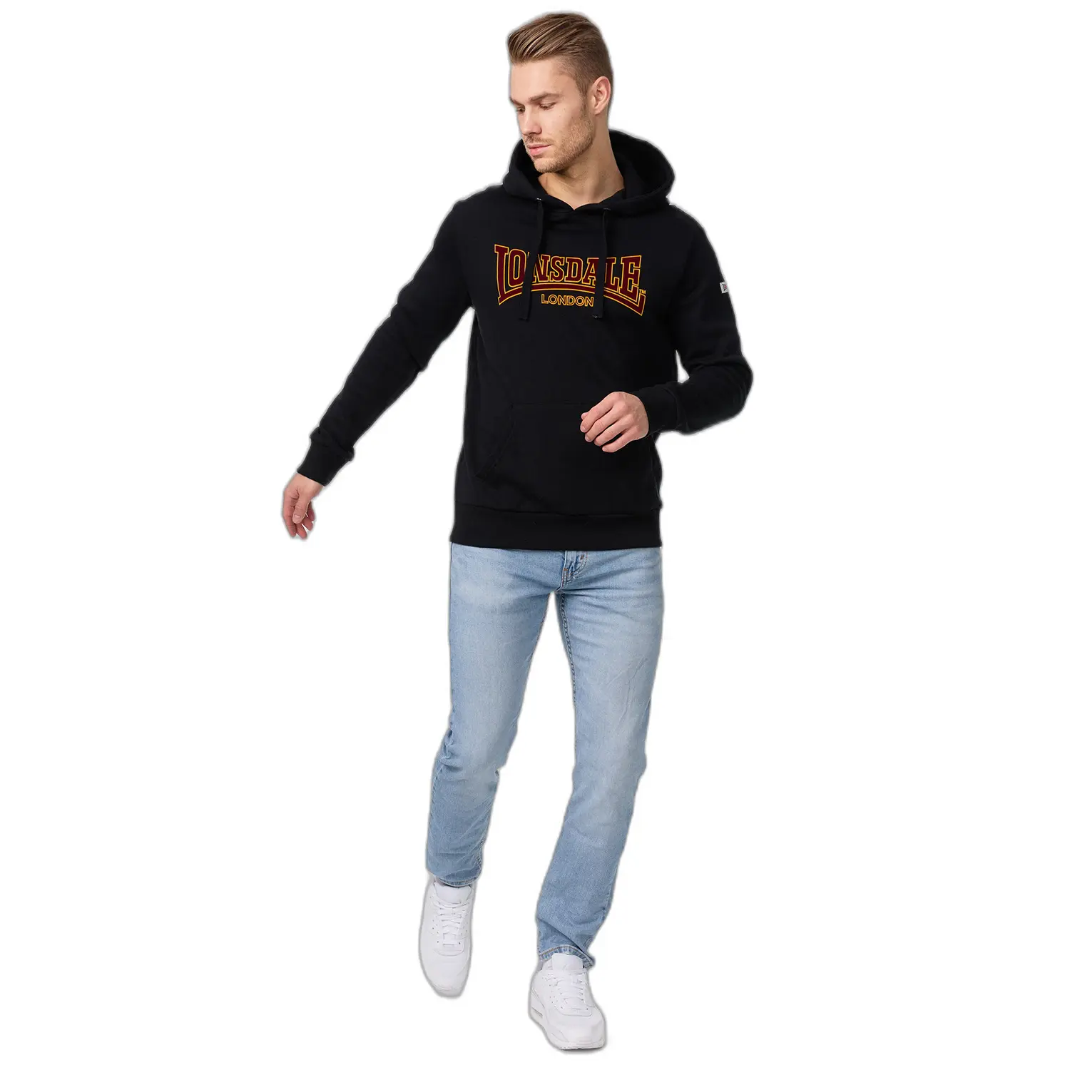 Felpa con cappuccio Lonsdale Classic Ll002