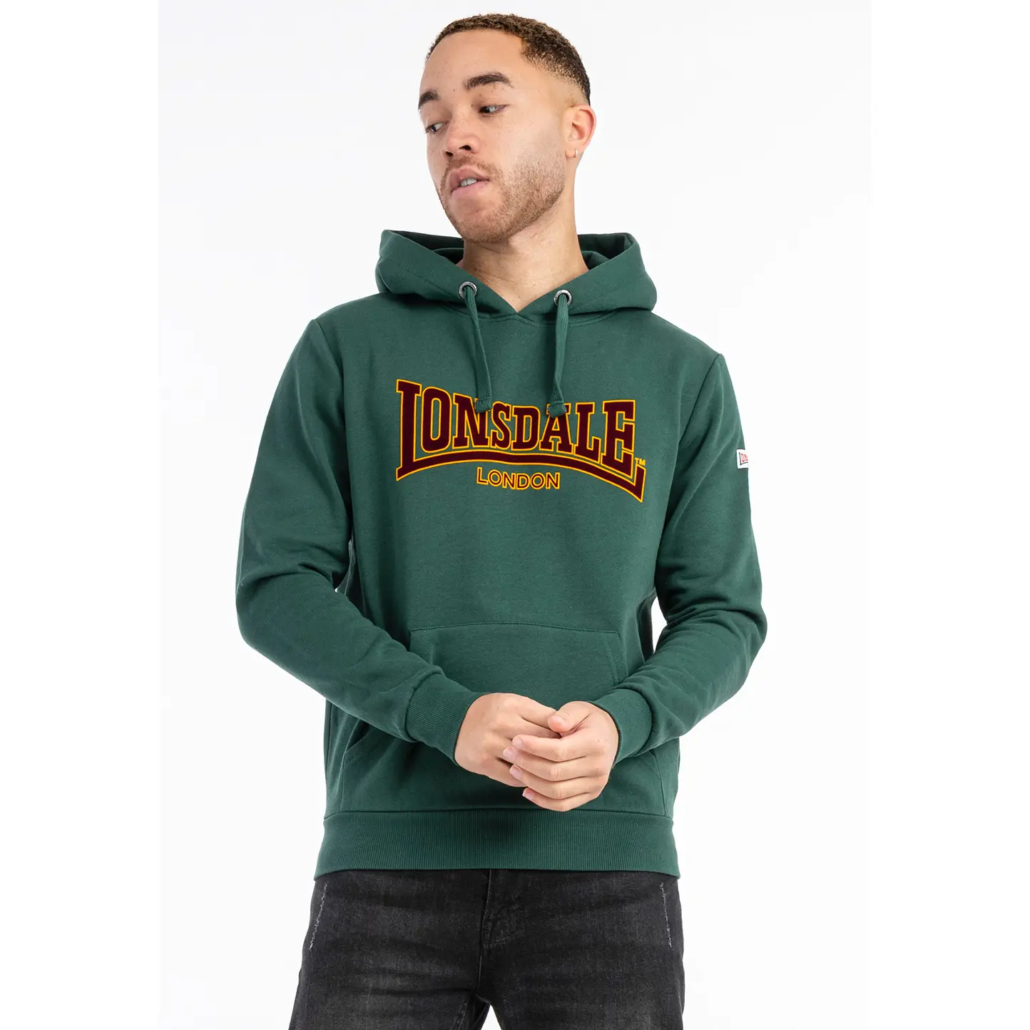 Felpa con cappuccio Lonsdale Classic Ll002