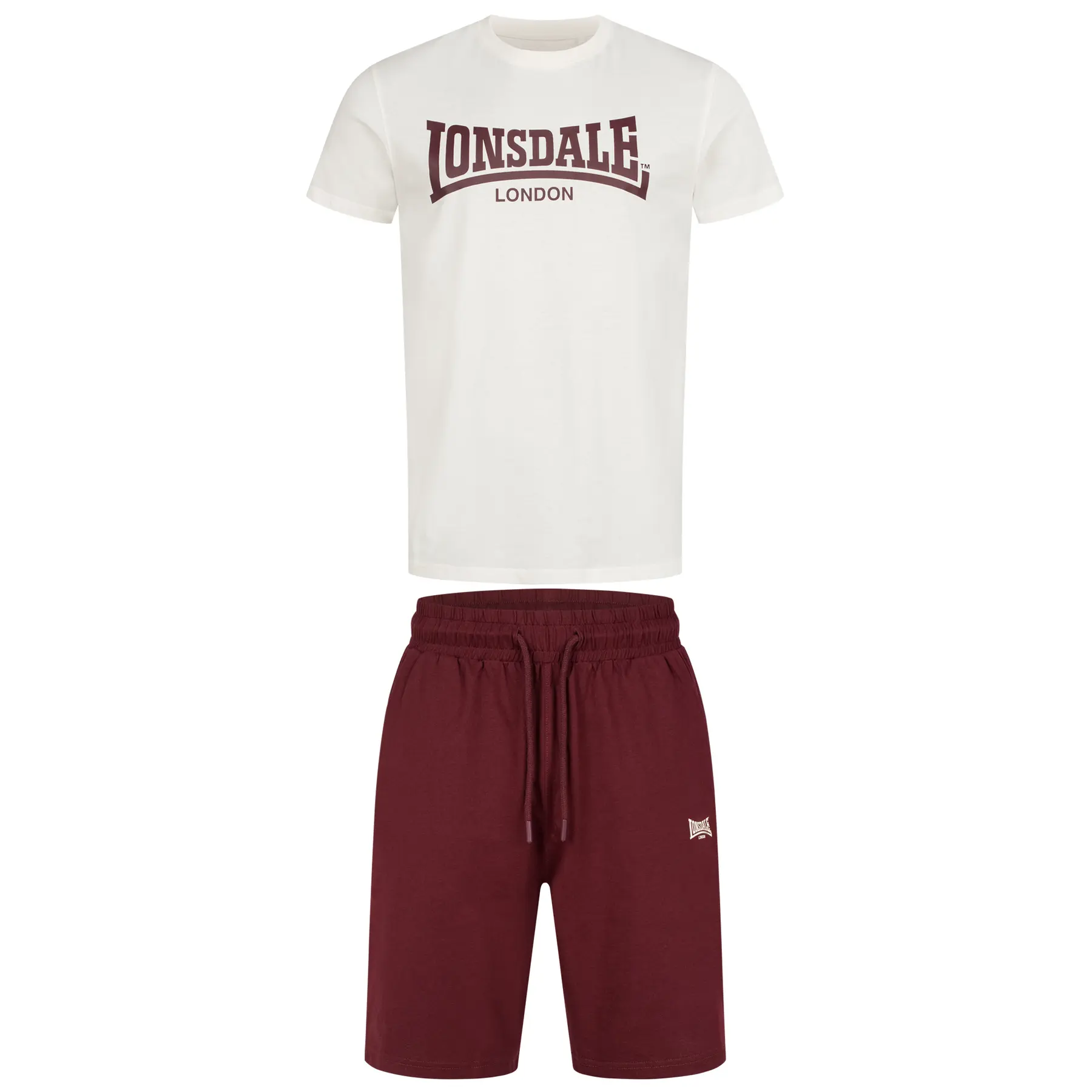 Completo t-shirt e pantaloni corti Lonsdale Moy