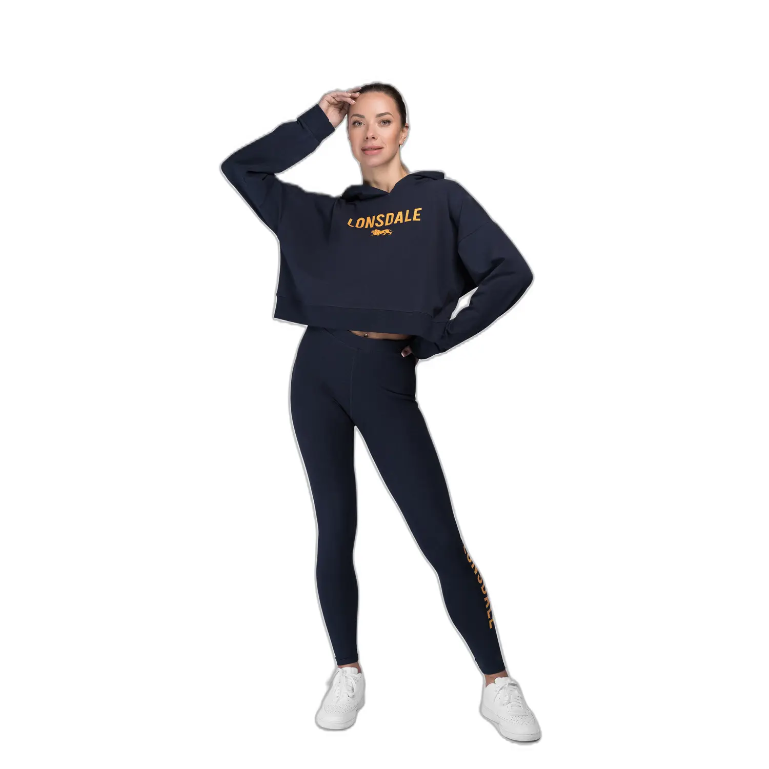 Damen-Hoodie Lonsdale Queenscliff