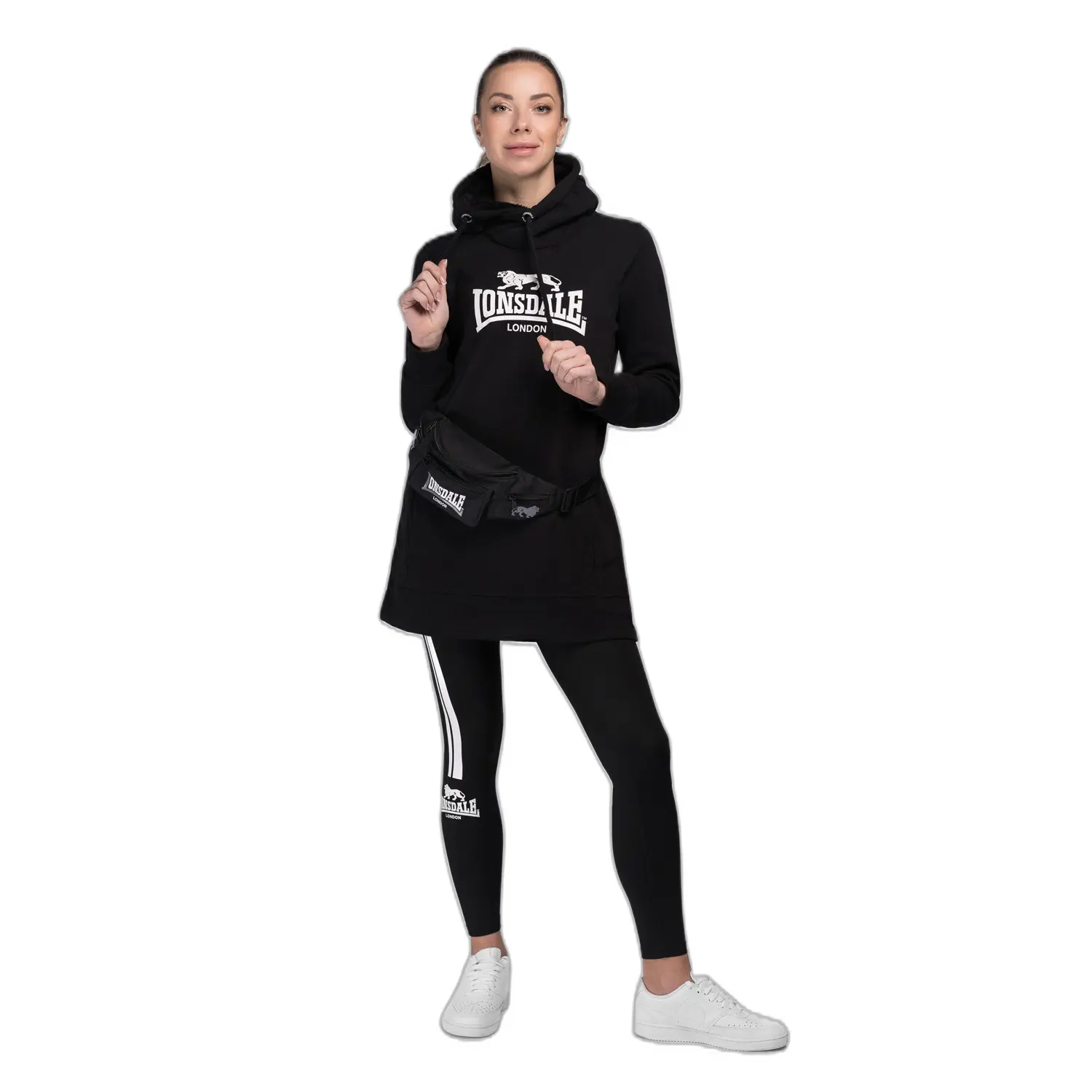 Damen-Hoodie Lonsdale Pitlessie