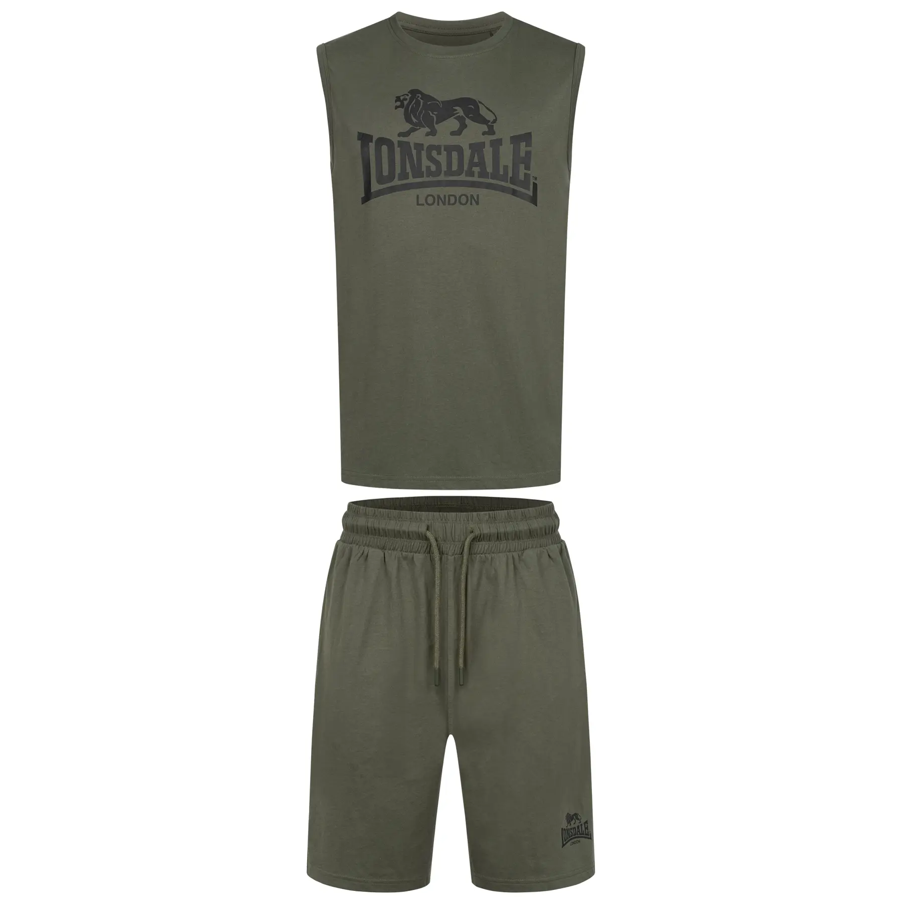 Completo sportivo canotta e Shorts Lonsdale Allanton
