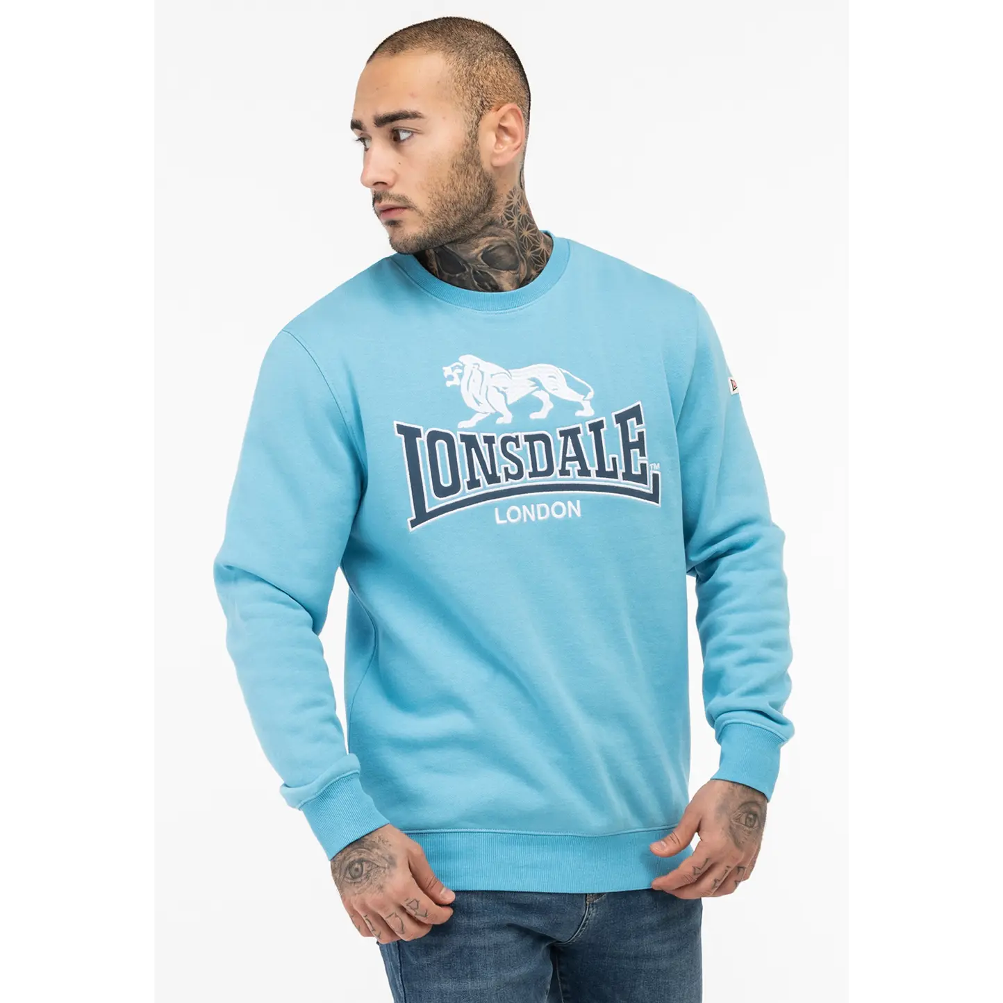 Felpa girocollo Lonsdale Lawins