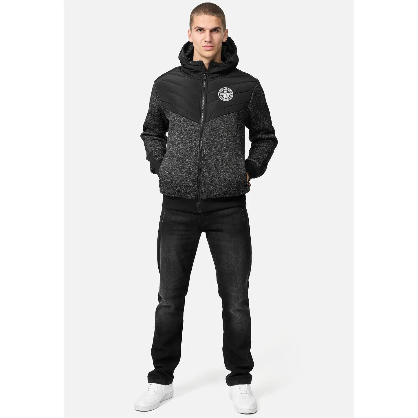 Felpa con cappuccio Lonsdale Bunacaimb