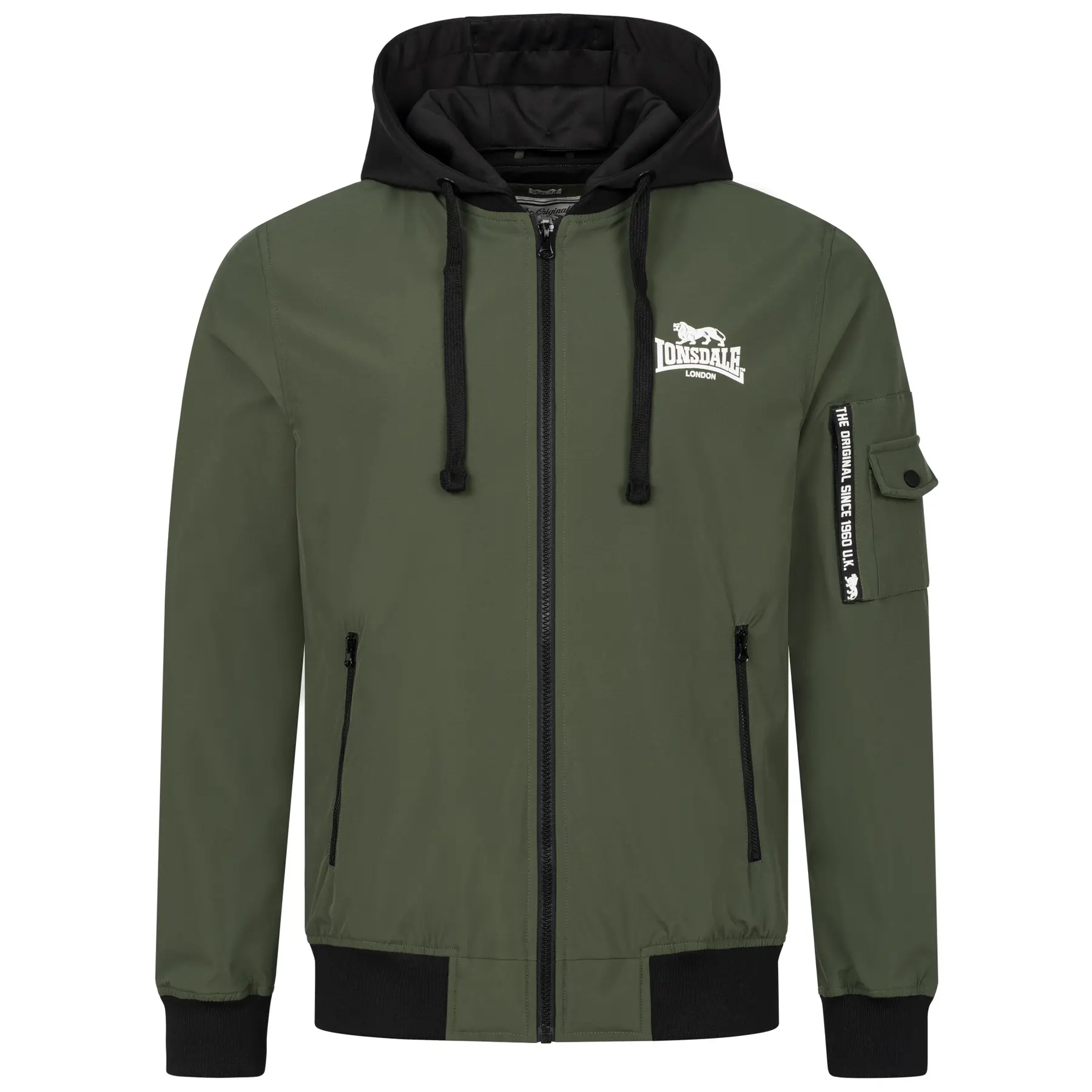 Bomber con cappuccio Lonsdale Shalford