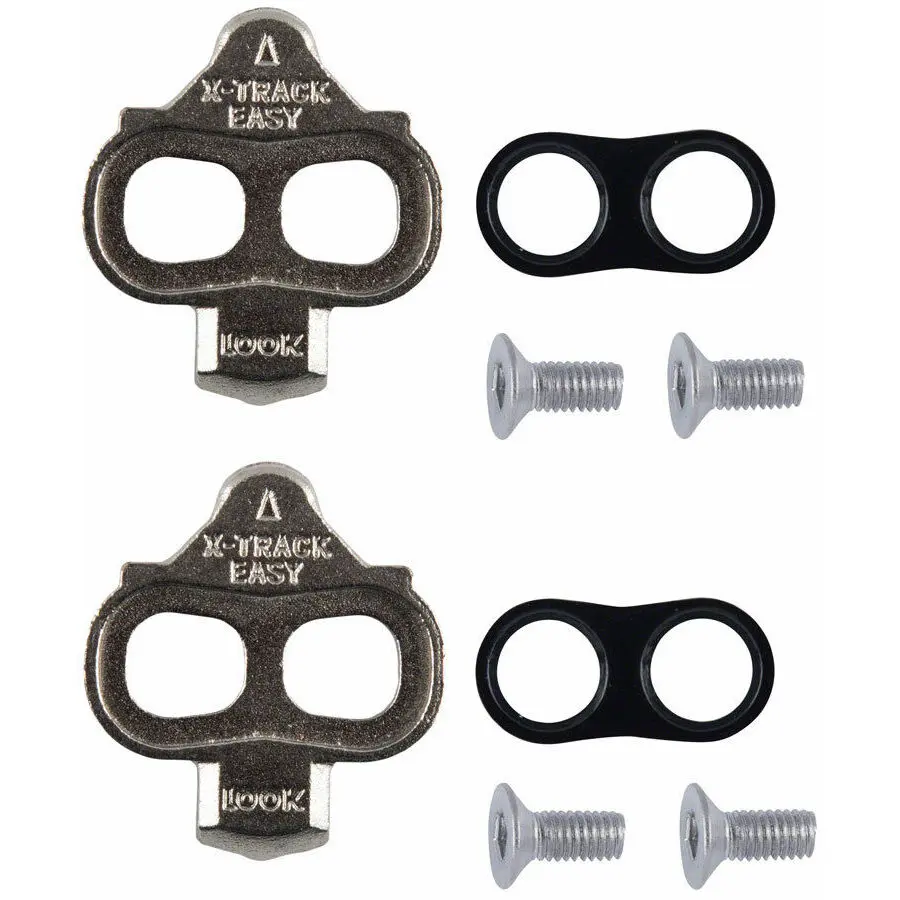 X-track Easy Pedalplatten Anthracite 6° Bewegungsfreiheit Spd Mtb Ein-/ausstieg Erleichtert