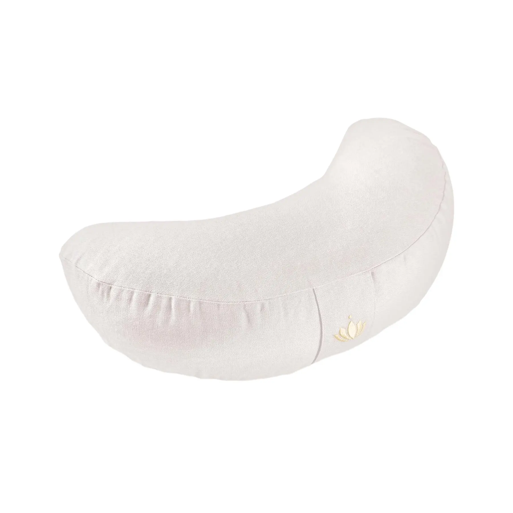 Coussin de Yoga in Form eines Croissants Lotuscrafts Shanti