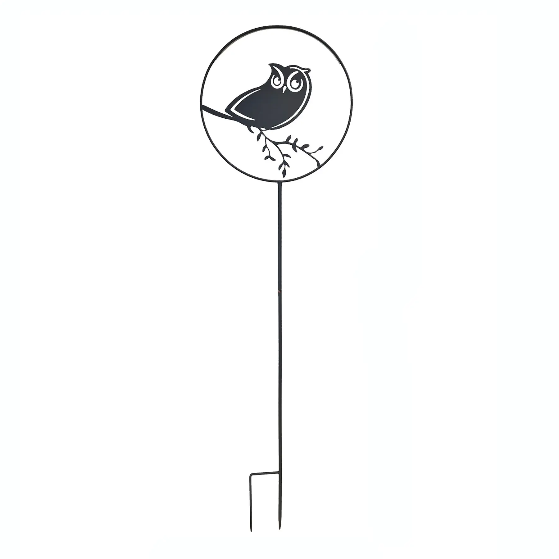 Louis Moulin Unisex Gris Figurine Décoratif À Piquer Motif Hibou (X3)