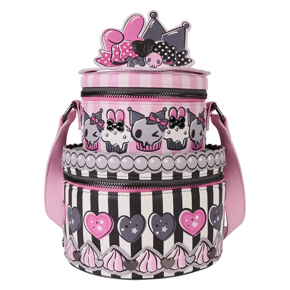 Schultertasche für Mädchen Loungefly Sanrio My Melody and Kuromi