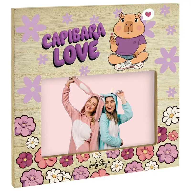 Fotorahmen Lovely Story Capybara Love