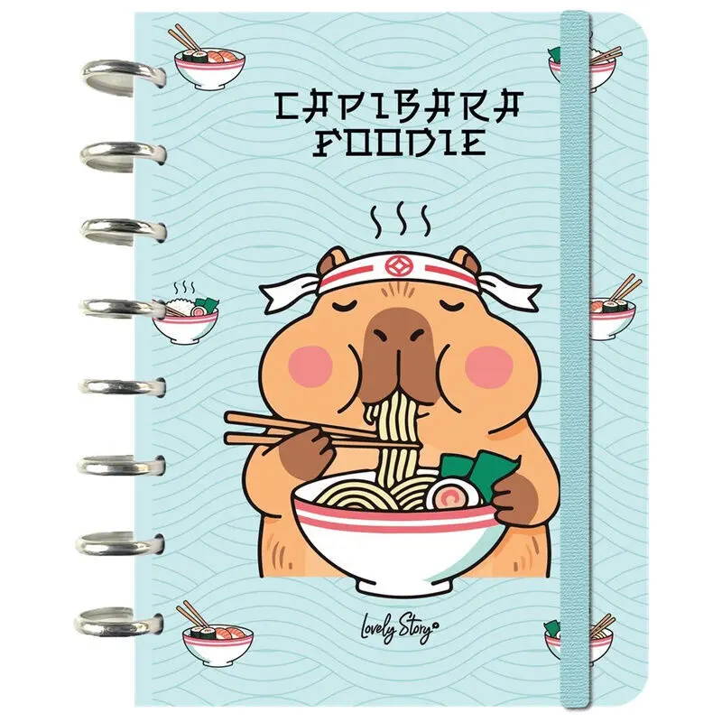 Notizblock Lovely Story Capybara Foodie