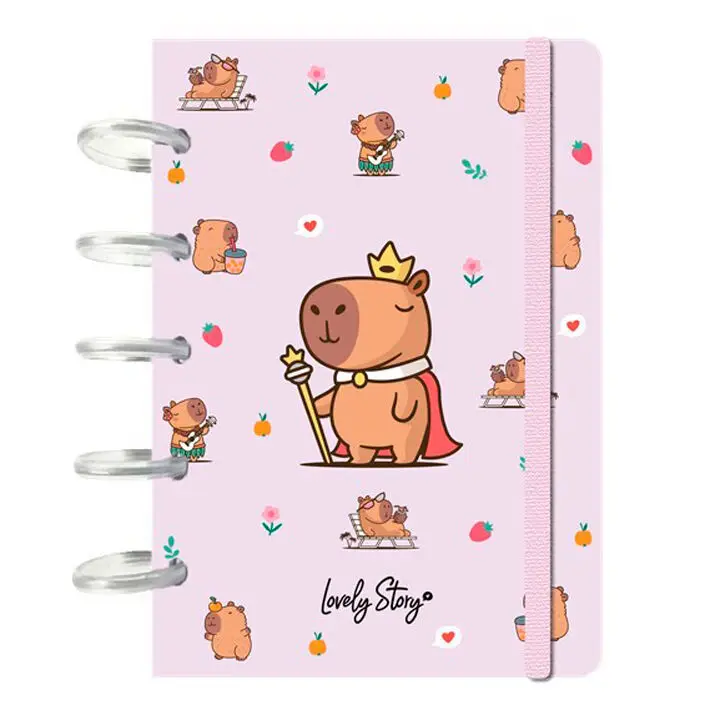 Notizbuch Lovely Story Capibara Majesty A6