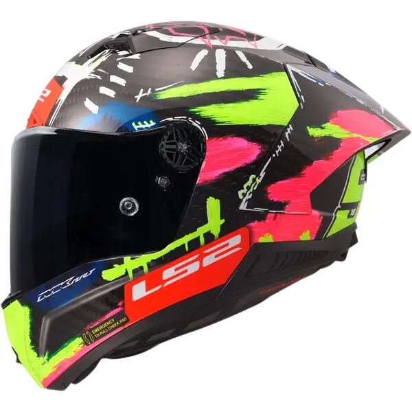 Casco integrale da moto LS2 FF805 Thunder GP Aero Replica