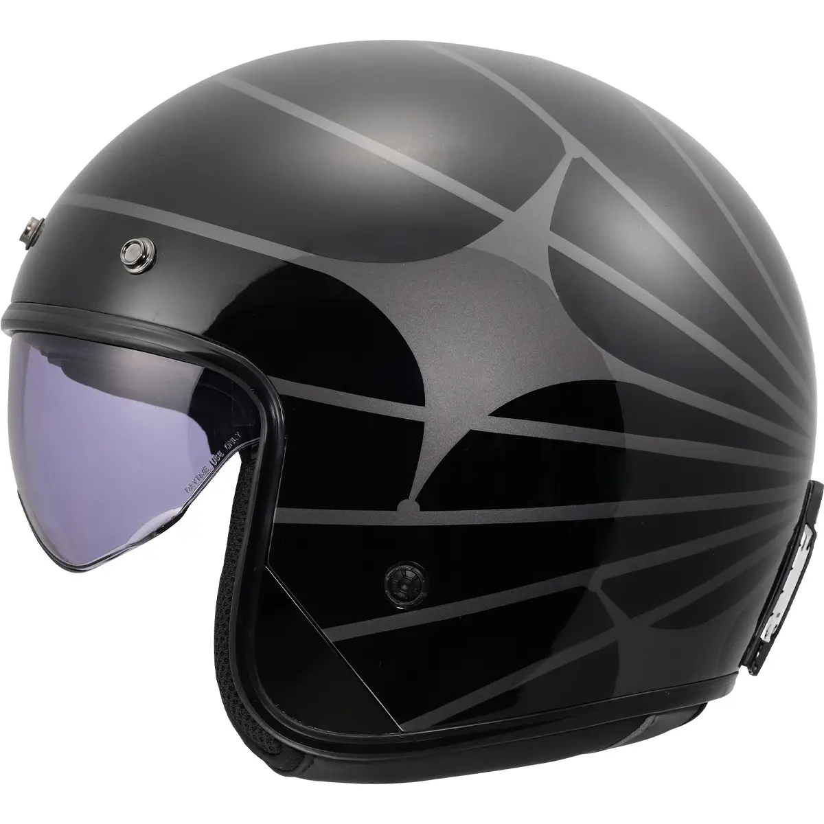 Jet-Motorradhelm LS2 OF601 Bob II