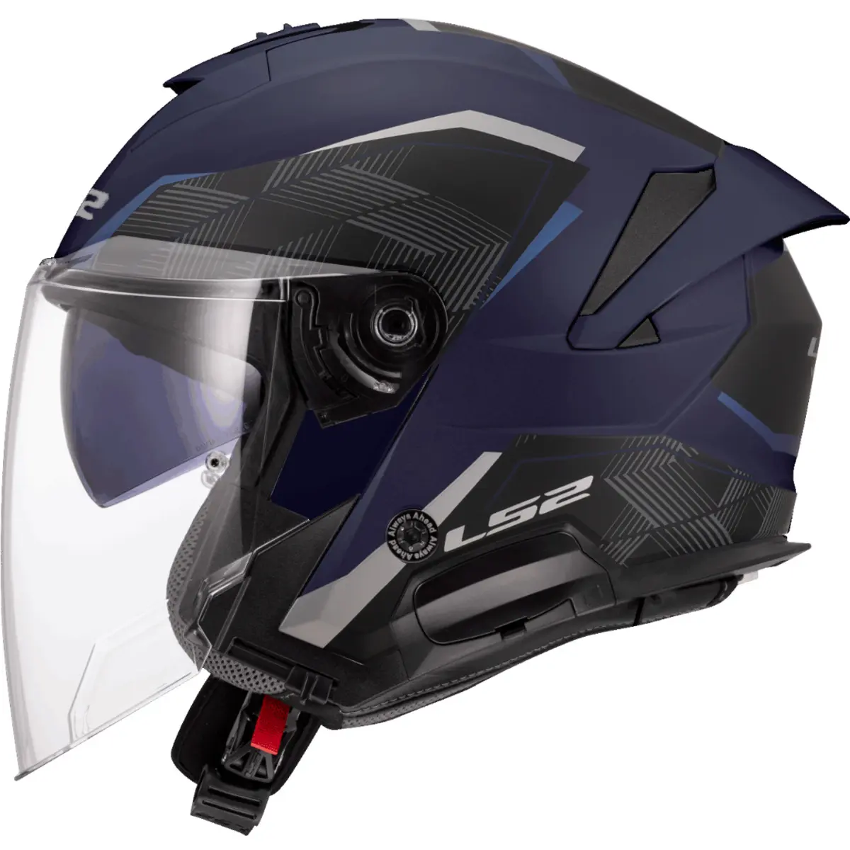 Casco da moto jet LS2 OF618 Verso II Air