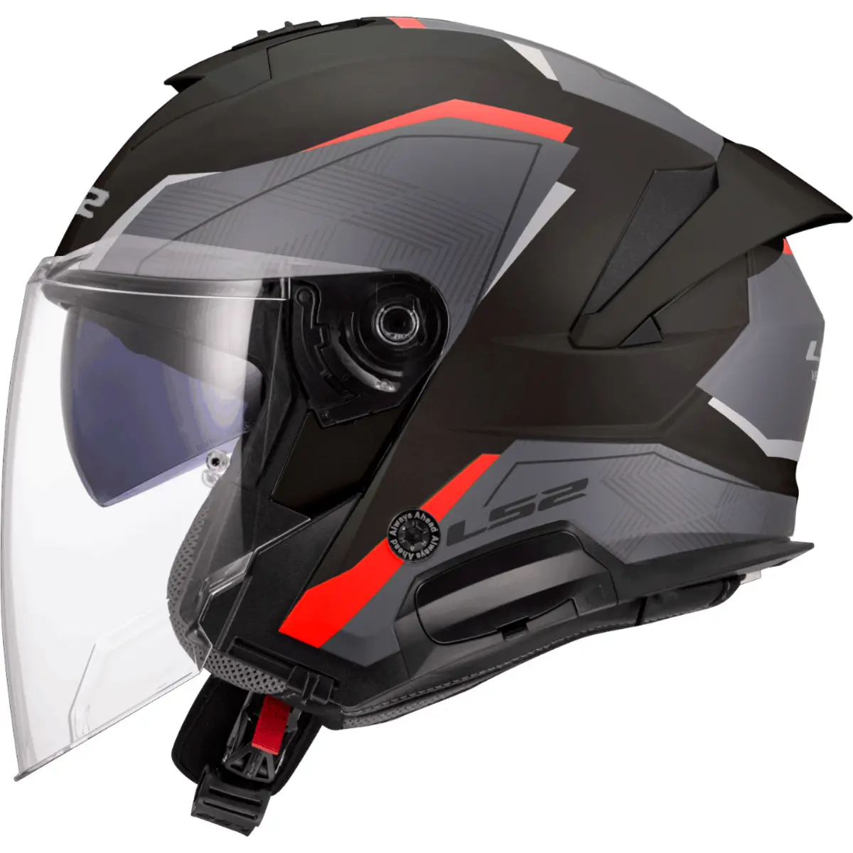 Casco da moto jet LS2 OF618 Verso II Air