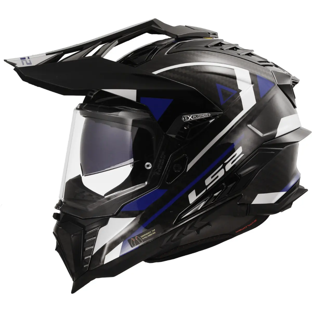 Motorrad-Integralhelm LS2 MX701 Explorer C Advanture