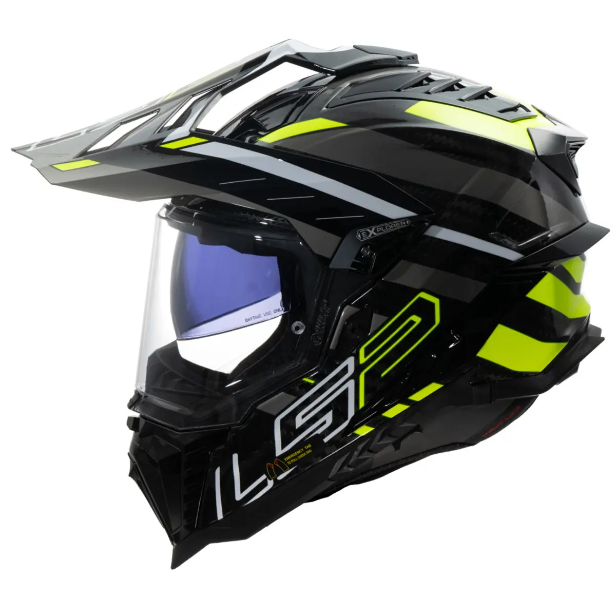 Motorrad-Integralhelm LS2 MX701 Explorer C Edge