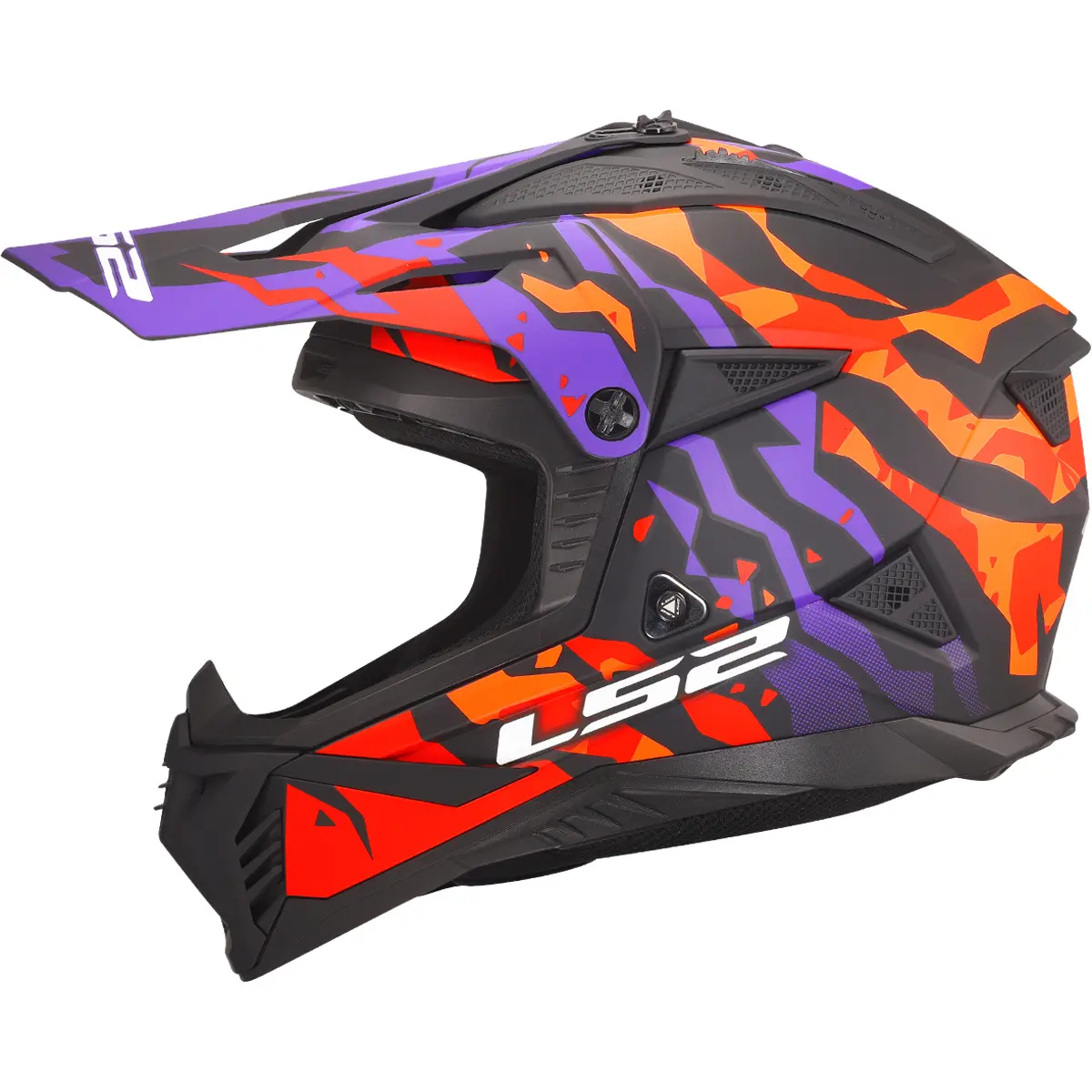 Motorrad-Cross-Helm LS2 MX708 Fast II Grotesk