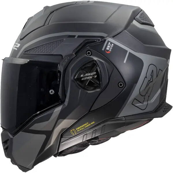 Casco da moto modulare LS2 FF901 Advant X Metryk