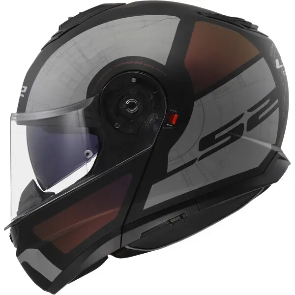Modularer Motorradhelm LS2 FF908 Strobe II Orion