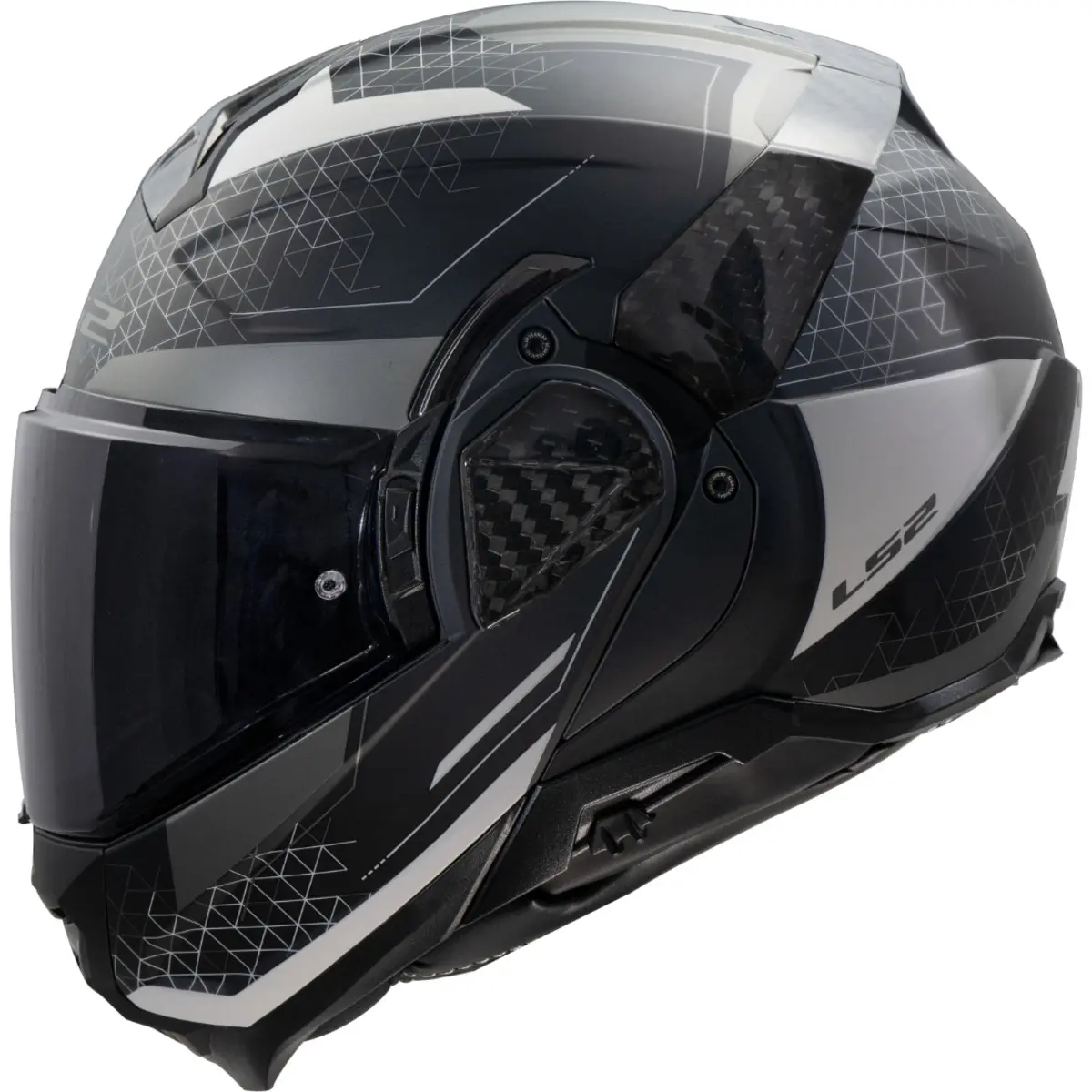 Casco da moto modulare LS2 FF910 Advant II Astral
