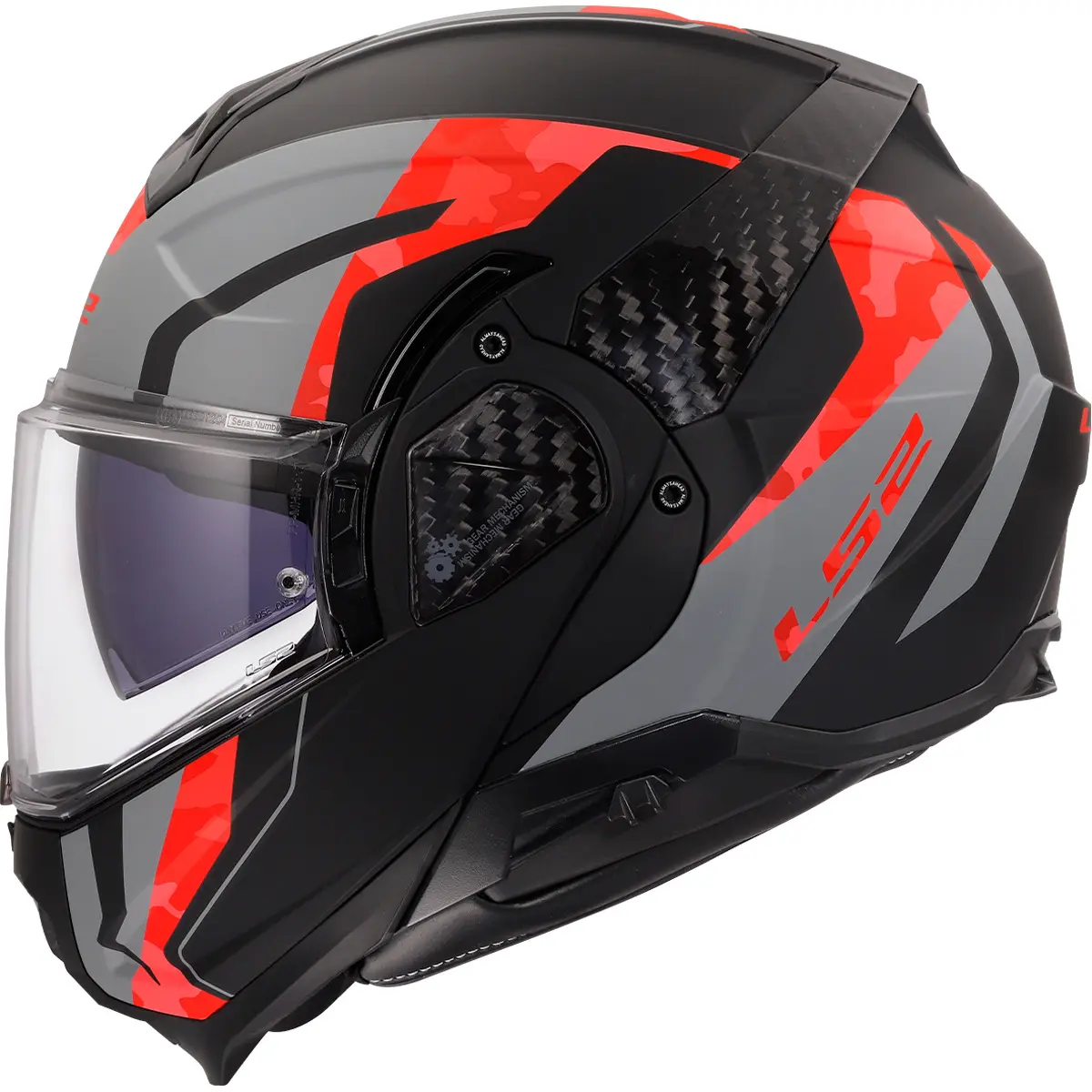 Casco da moto modulare LS2 FF910 Advant II Glide