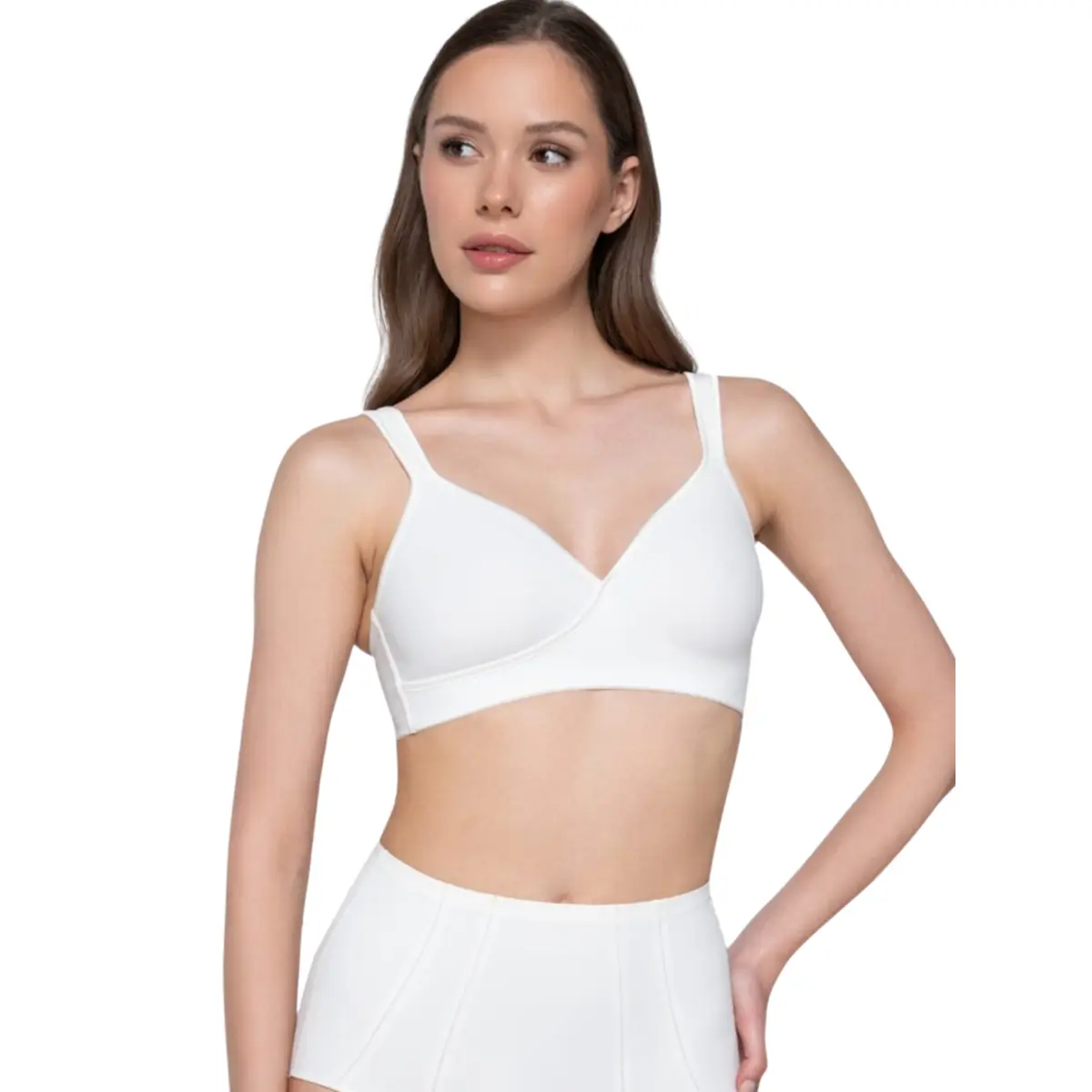 Reggiseno incrociato senza ferretti donna Luna Secret Sense