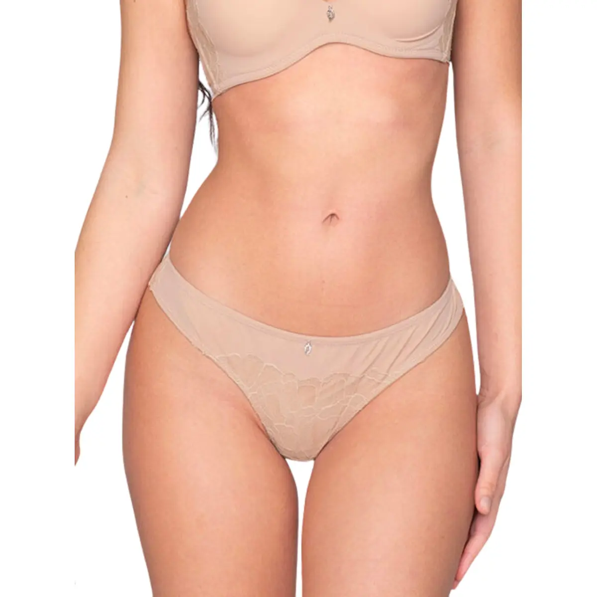 Luna Women's Beige Thong Melody
