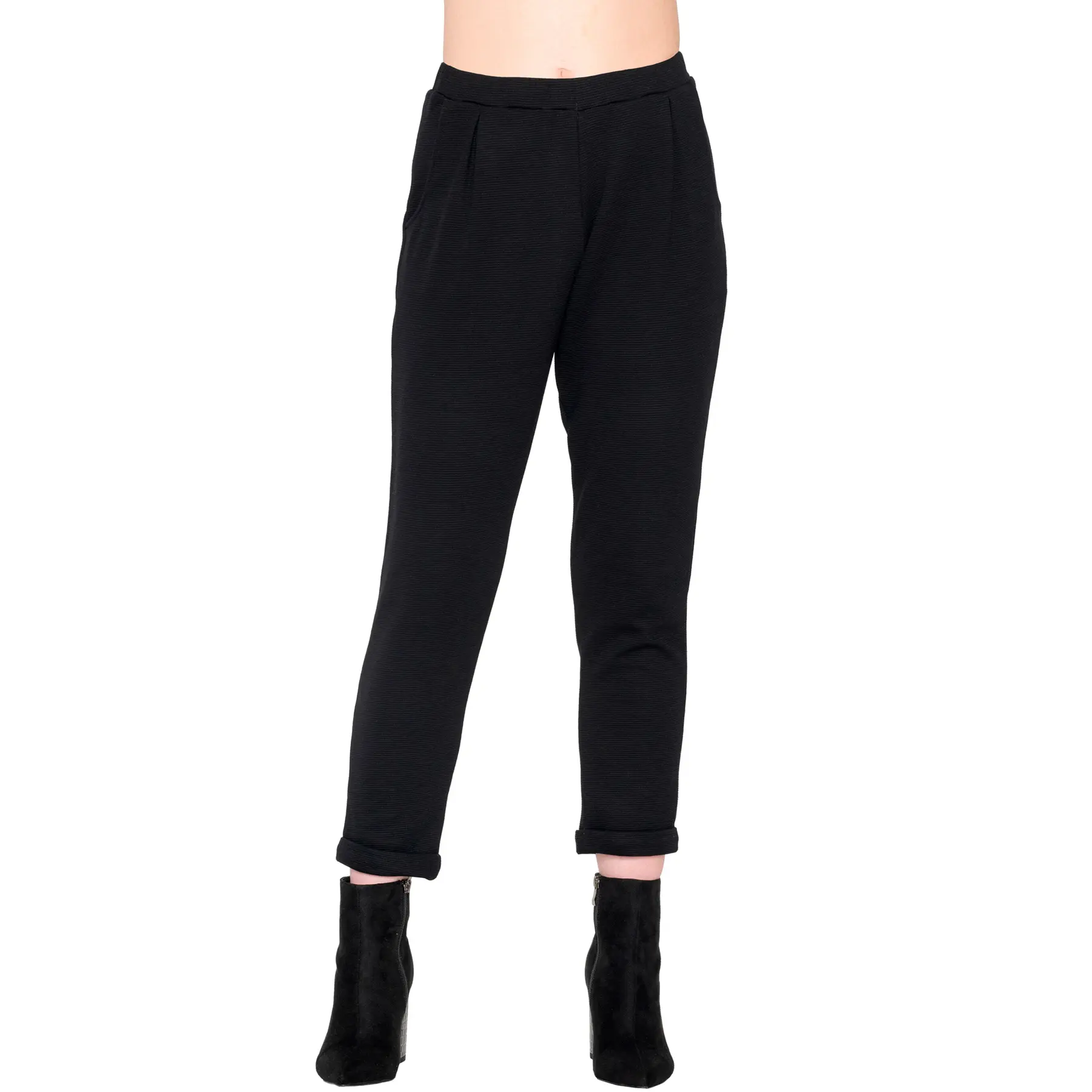 Luna Women's Noir Chino Trousers Inspired