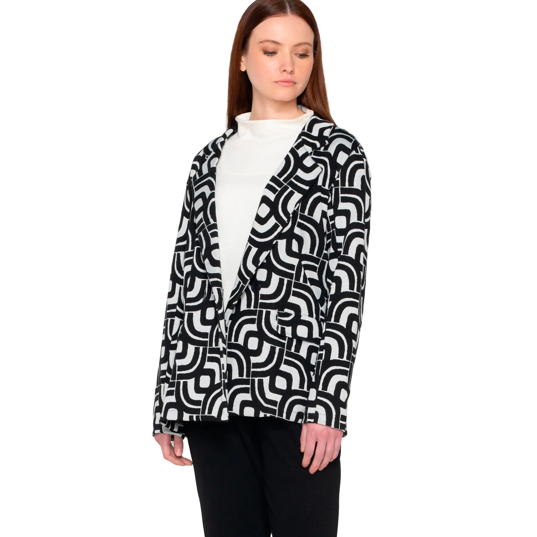Luna Women's Noir Blazer Inspired
