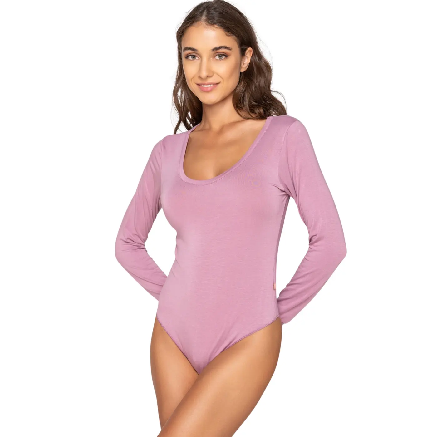 Body a maniche lunghe donna Luna Micro Touch Comfort