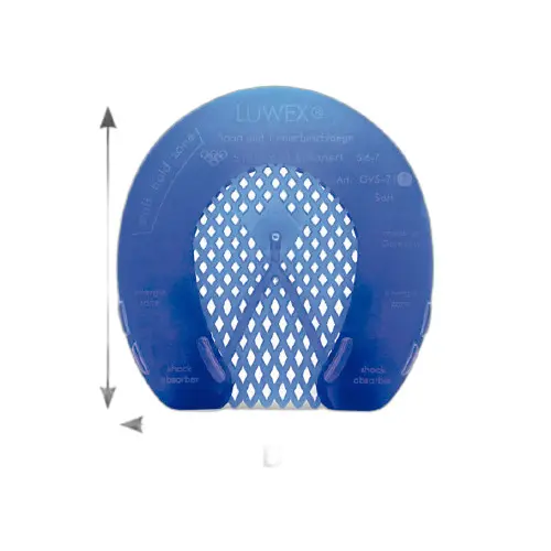 Flat Rigid Horseshoe Luwex