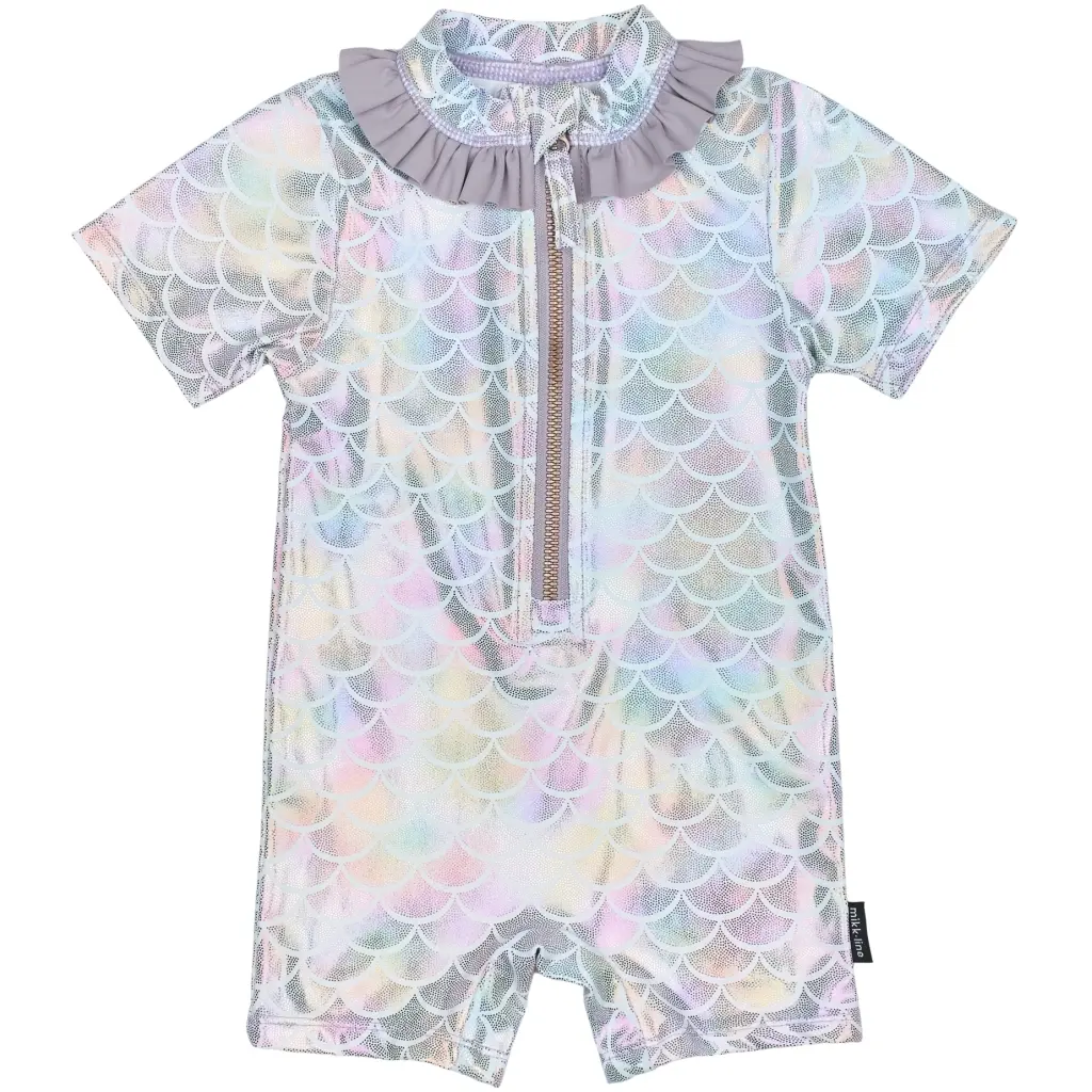 Mikk-Line Aop Baby Swimming Suit