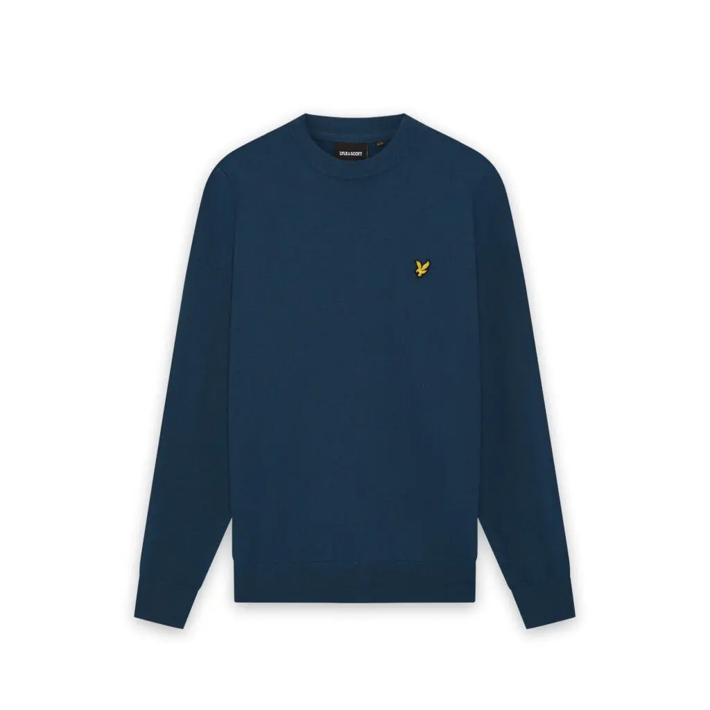 Maglione in cotone e merino Lyle & Scott