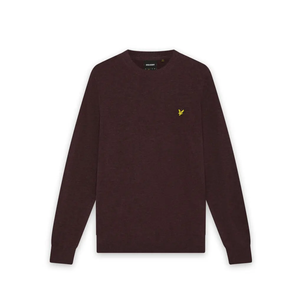 Maglione a collo rotondo in lana