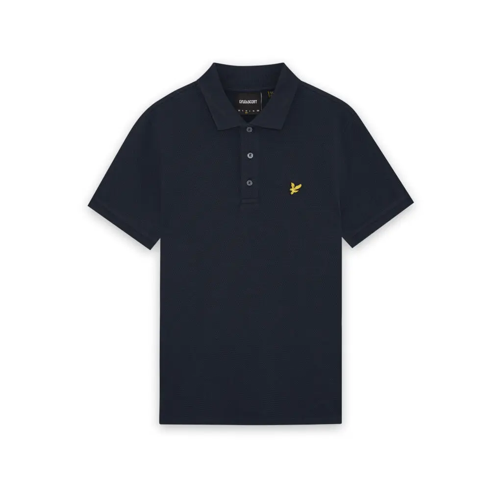 Polo-Shirt Lyle & Scott Popcorn Jacquard