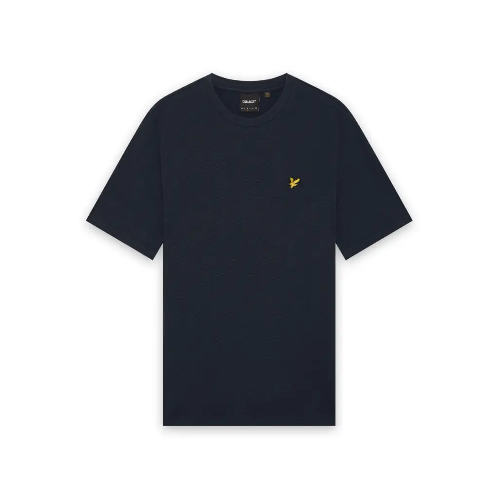 T-shirt Lyle & Scott Popcorn Jacquard