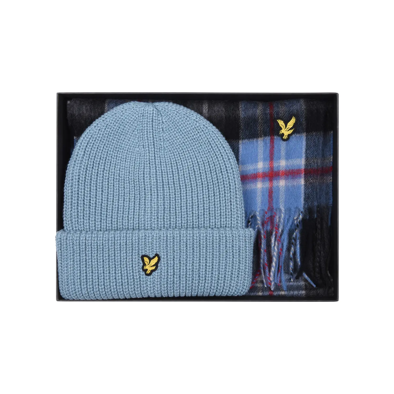 Schal und Mütze im Set Lyle & Scott