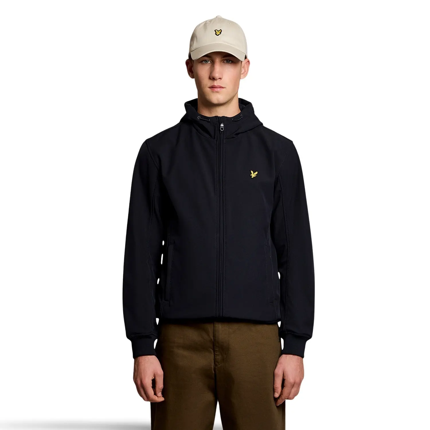 Giacca con cappuccio Lyle & Scott Softshell