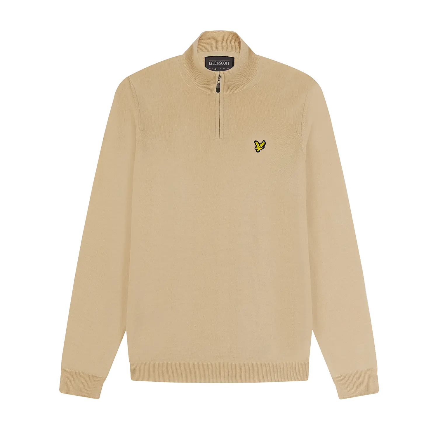 Maglione in merino 1/4 zip Lyle & Scott Core