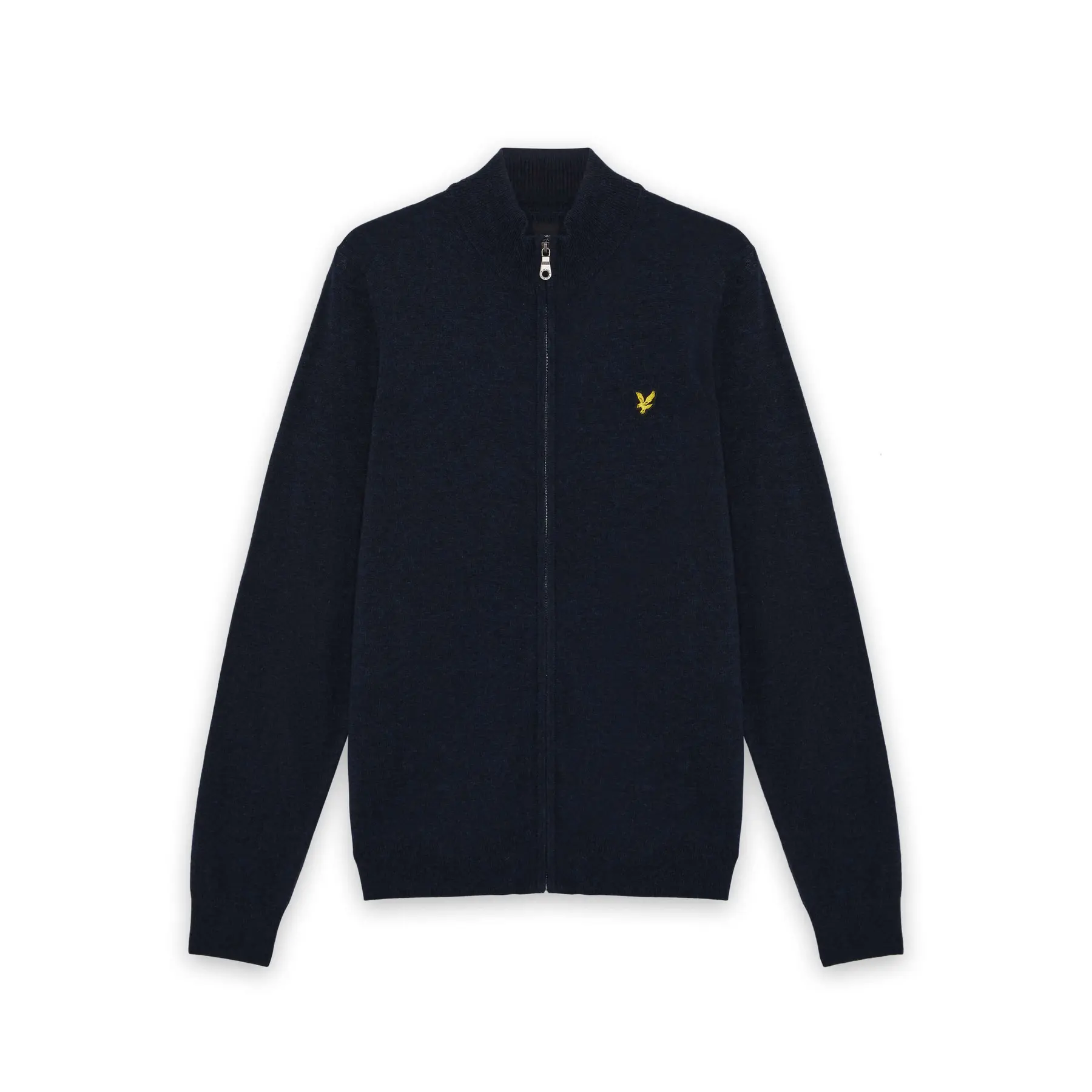 Pullover mit Reißverschluss aus Wolle Lyle & Scott Blend