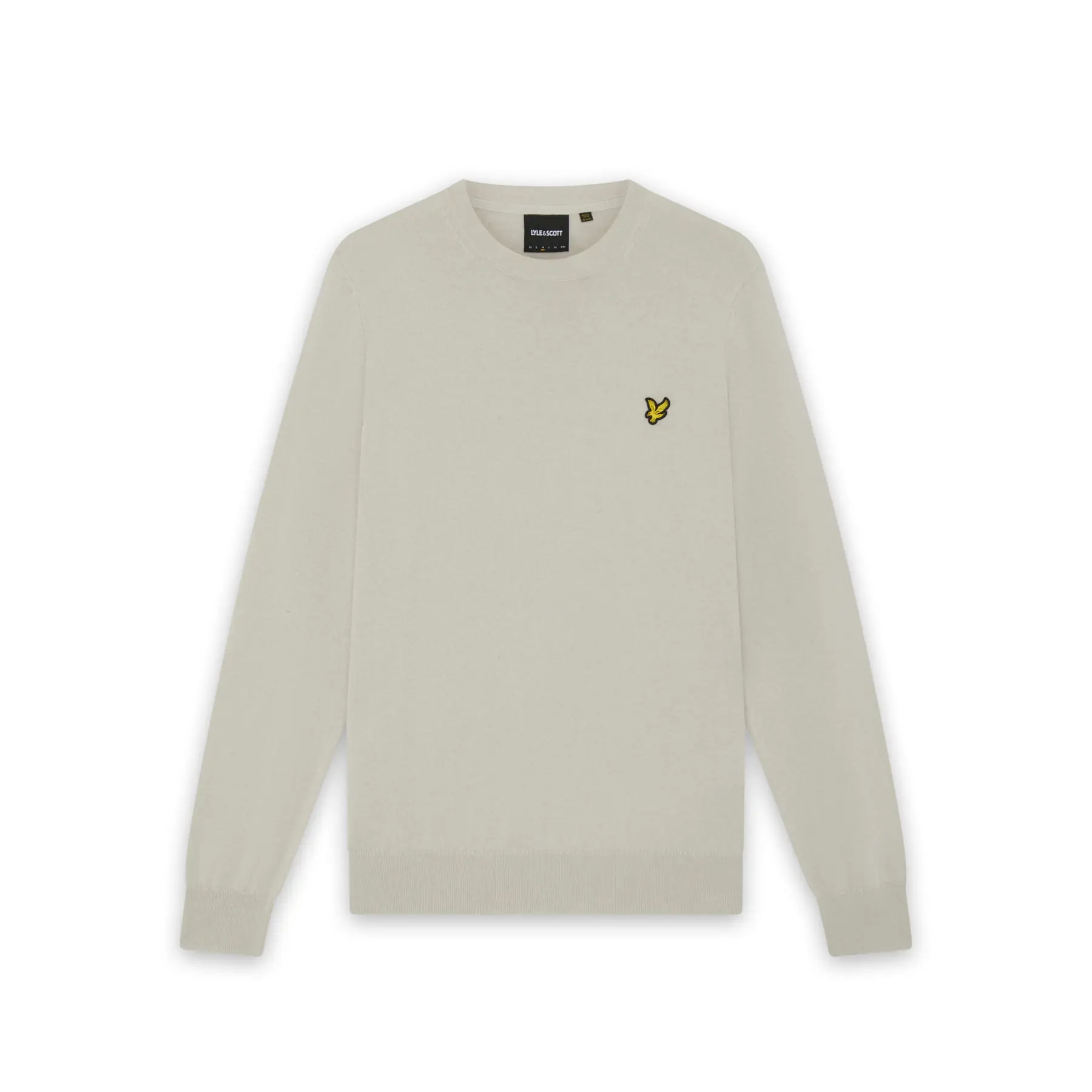 Maglione girocollo in cotone misto merino Lyle & Scott