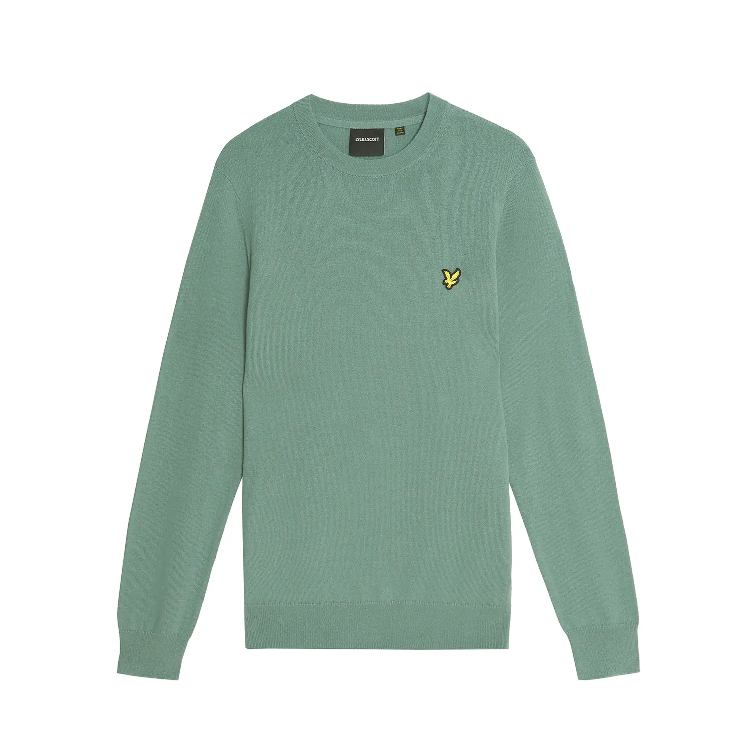 Rundhalsausschnitt Pulli aus Merinowolle Lyle & Scott