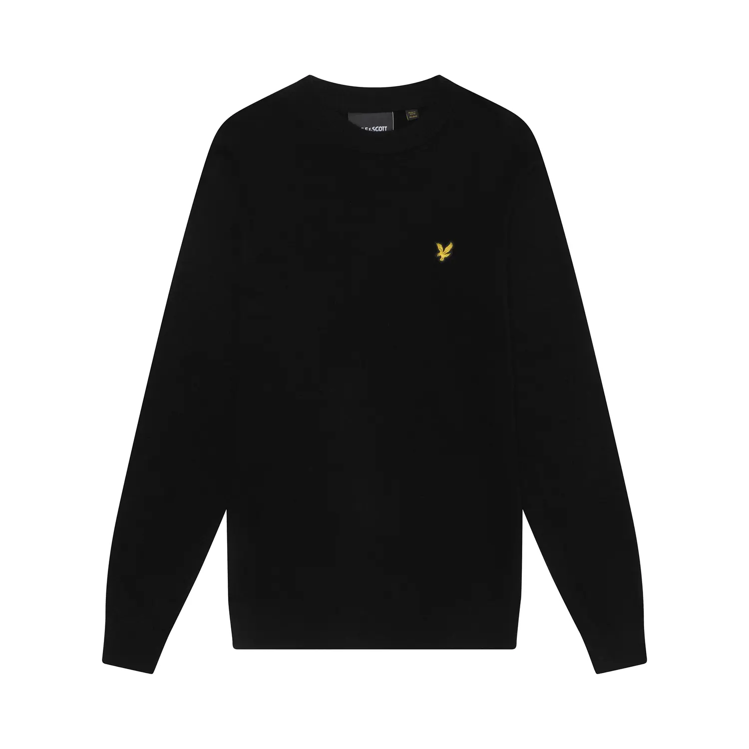 Maglione in lana d'agnello con collo tondo Lyle & Scott Blend